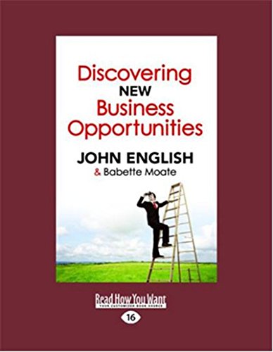9781459602922: Discovering New Business Opportunities