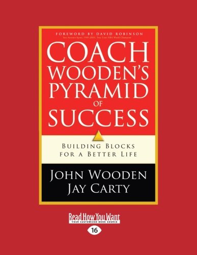 9781459606920: Coach Wooden's Pyramid of Success (Large Print 16pt)