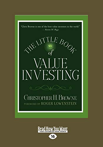 Beispielbild fr The Little Book of Value Investing (Large Print 16pt) zum Verkauf von ThriftBooks-Atlanta