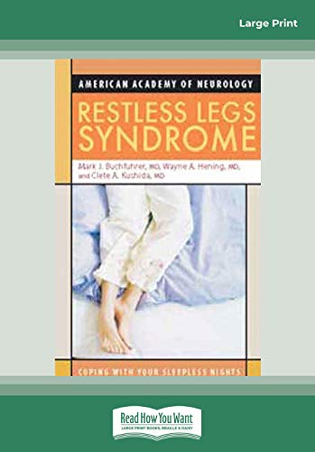 Stock image for Restless Legs Syndrome: Coping with Your Sleepless Nights for sale by Jenson Books Inc