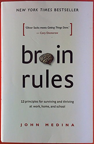 Stock image for Brain Rules: 12 Principles for Surviving and Thriving at Work, Home, and School (Large Print 16pt) for sale by HPB-Red