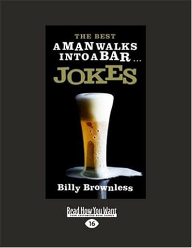9781459613119: The Best 'A Man Walks Into a Bar' Jokes
