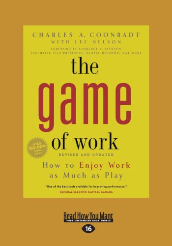 9781459620636: The Game of Work: How to Enjoy Work as Much as Play