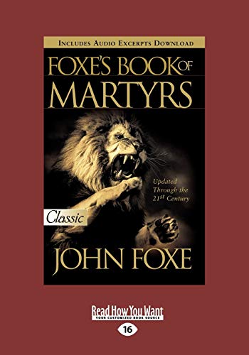 Stock image for Foxes Book of Martyrs for sale by Revaluation Books