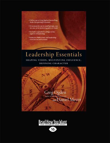 Beispielbild fr Leadership Essentials zum Verkauf von Revaluation Books