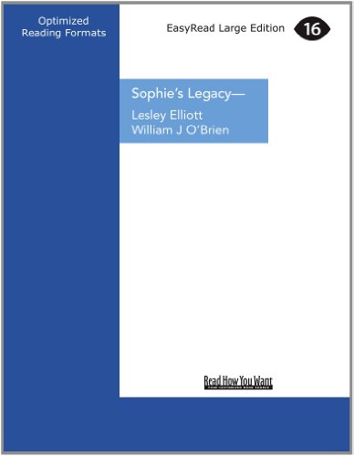 Stock image for Sophie's Legacy: A Mother's Story of Her Family's Loss and Their Quest for Change for sale by Revaluation Books