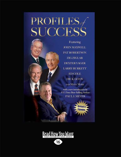 Stock image for Profiles of Success (Large Print 16pt) for sale by Revaluation Books