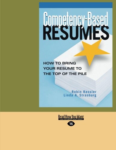 Imagen de archivo de Competency-Based Resumes: How to Bring Your Resume to the Top of the Pile a la venta por SecondSale