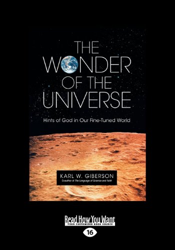 9781459640375: The Wonder of the Universe: Hints of God in Our Fine-Tuned World