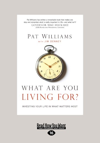 9781459644212: What Are You Living For?: Investing Your Life in What Matter's Most (Large Print 16pt)