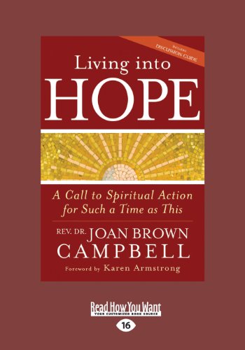 Imagen de archivo de Living into Hope: A Call to Spiritual Action for Such a Time as This a la venta por HPB-Red
