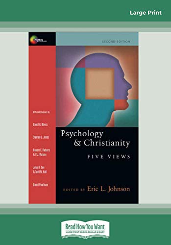 Imagen de archivo de Psychology & Christianity: Five Views (Large Print 16pt) a la venta por ThriftBooks-Atlanta