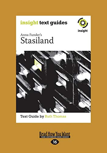 9781459662230: Stasiland: Insight Text Guide