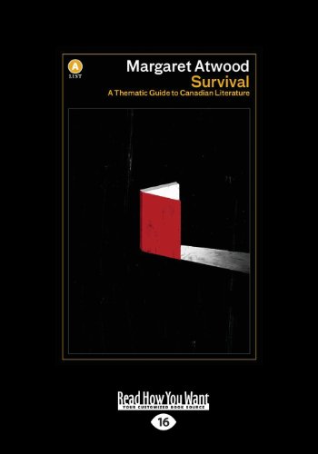 9781459664807: Survival: A Thematic Guide to Canadian Literature (Large Print 16pt)