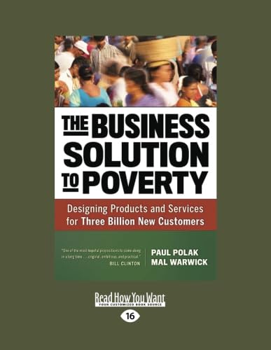 Imagen de archivo de The Business Solution to Poverty: Designing Products and Services for Three Billion New Customers a la venta por Revaluation Books