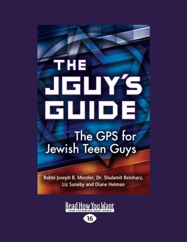 Stock image for The Jguy's Guide: The GPS For Jewish Teen Guys for sale by Revaluation Books