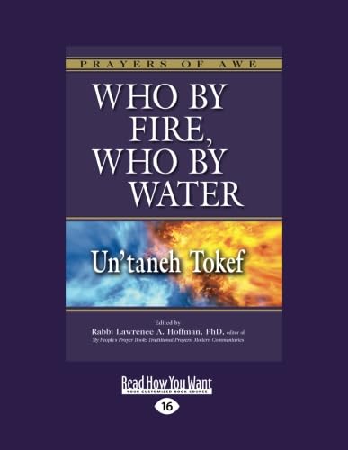 9781459680814: Who By Fire, Who By Water: Un'taneh Tokef