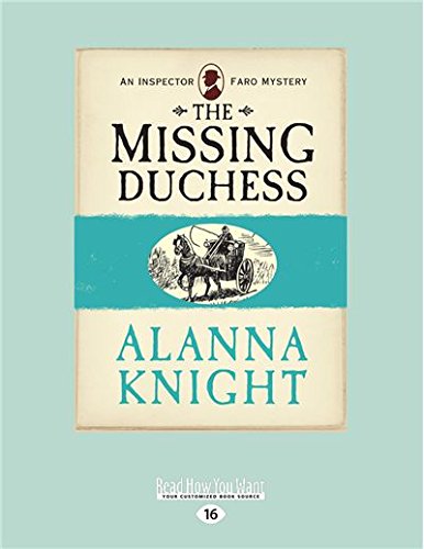 9781459686106: The Missing Duchess: An Inspector Faro Mystery