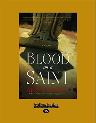 9781459692855: Blood On A Saint: A Mystery