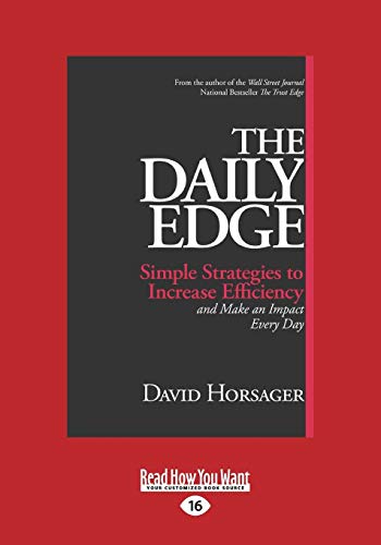 Stock image for The Daily Edge: Simple Strategies to Increase Efficiency and Make an Impact Every Day for sale by West Coast Bookseller