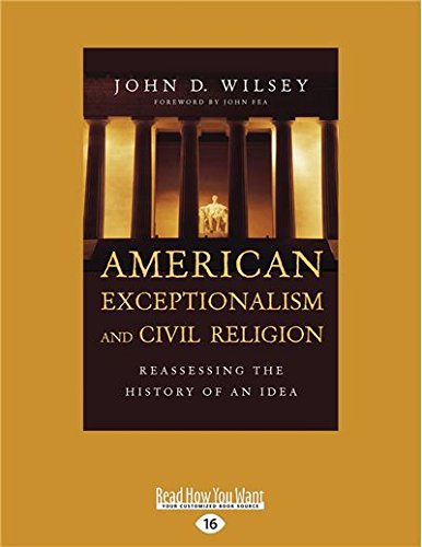 9781459699953: American Exceptionalism and Civil Religion: Reassessing the History of an Idea