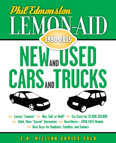Stock image for Lemon-Aid New and Used Cars and Trucks 1990-2015 for sale by Better World Books: West