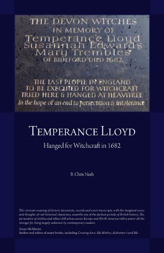 Beispielbild fr Temperance Lloyd: Hanged for Witchcraft 1682 zum Verkauf von Bay Used Books