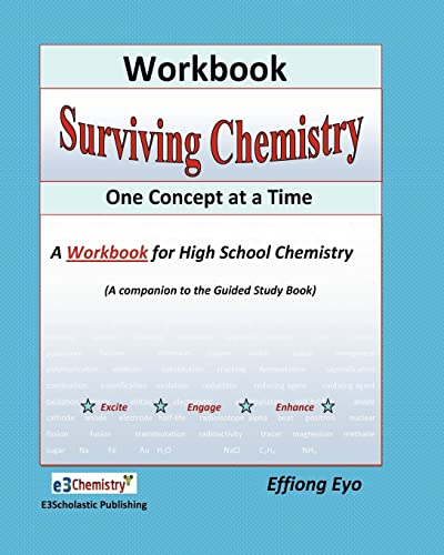 Beispielbild fr Surviving Chemistry One Concept at a Time: Workbook: A Workbook fo high school chemistry zum Verkauf von Wonder Book