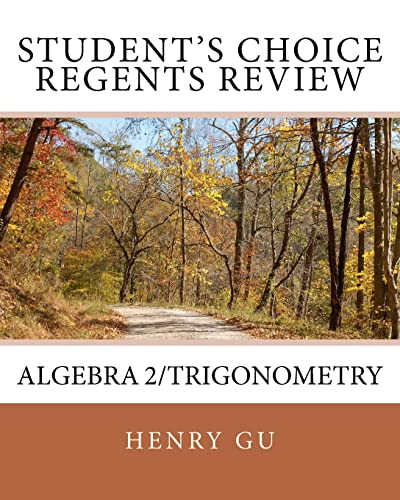 Stock image for Student's Choice Regents Review Algebra 2/Trigonometry for sale by SecondSale