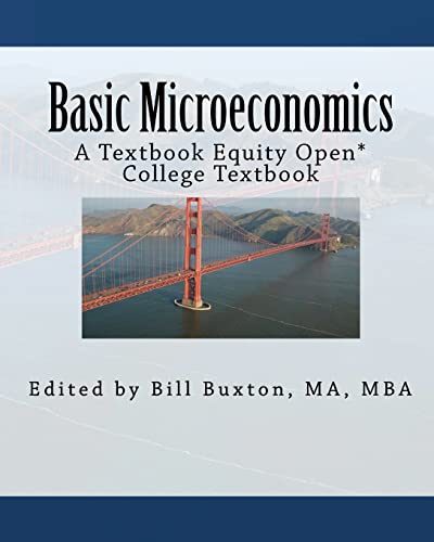 Beispielbild fr Basic Microeconomics: An Open College Textbook zum Verkauf von THE SAINT BOOKSTORE