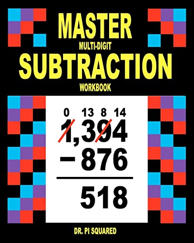 Stock image for Master Multi-Digit Subtraction Workbook for sale by tLighthouse Books