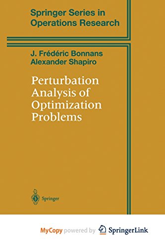 9781461213956: Perturbation Analysis of Optimization Problems