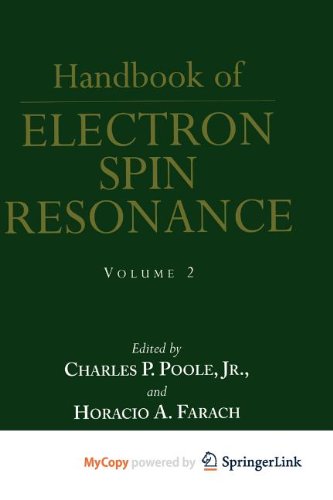 9781461214878: Handbook of Electron Spin Resonance: Volume 2