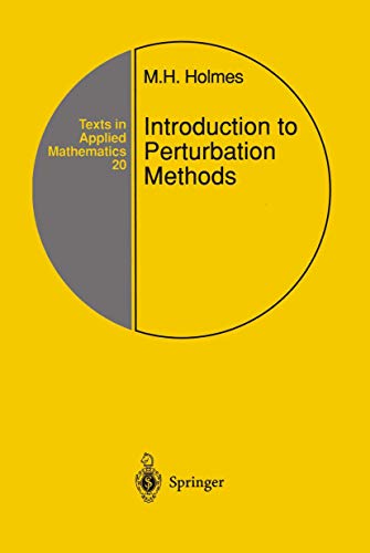 9781461253495: Introduction to Perturbation Methods (Texts in Applied Mathematics)