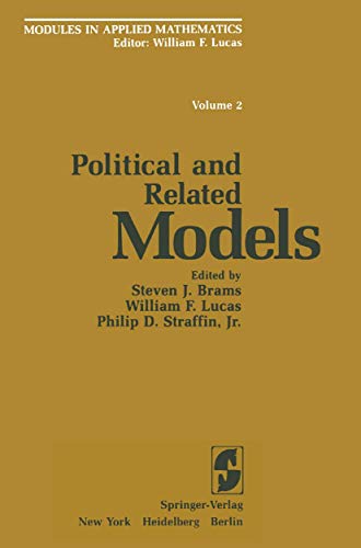 Stock image for Political and Related Models (Modules in Applied Mathematics) for sale by Lucky's Textbooks