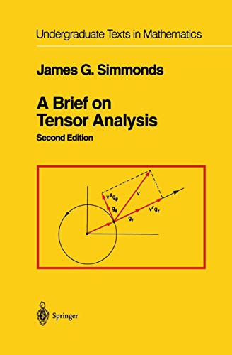 9781461264248: A Brief on Tensor Analysis (Undergraduate Texts in Mathematics)