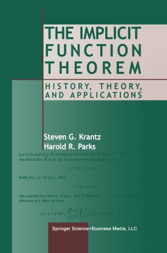 9781461265931: The Implicit Function Theorem