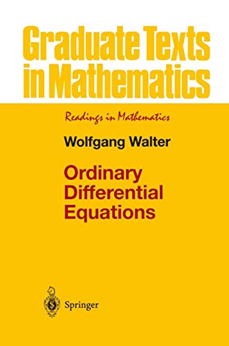 9781461268345: Ordinary Differential Equations (Graduate Texts in Mathematics, 182)