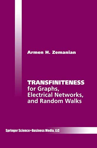 Imagen de archivo de Transfiniteness: For Graphs, Electrical Networks, and Random Walks a la venta por Sugarhouse Book Works, LLC