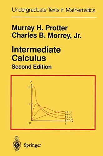 Stock image for Intermediate Calculus (Undergraduate Texts in Mathematics) for sale by GF Books, Inc.