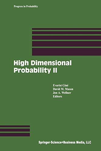 Beispielbild fr High Dimensional Probability II zum Verkauf von Ria Christie Collections
