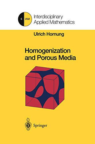 Beispielbild fr Homogenization and Porous Media zum Verkauf von Blackwell's