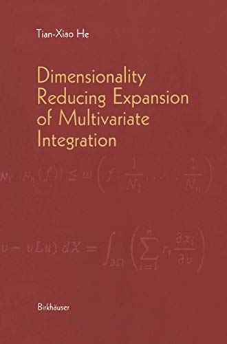 Imagen de archivo de Dimensionality Reducing Expansion of Multivariate Integration a la venta por Chiron Media