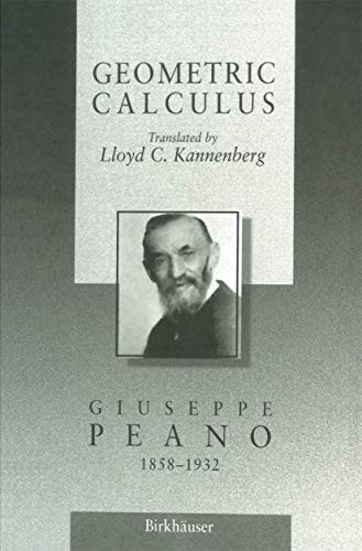 Imagen de archivo de Geometric Calculus : According to the Ausdehnungslehre of H. Grassmann a la venta por Chiron Media