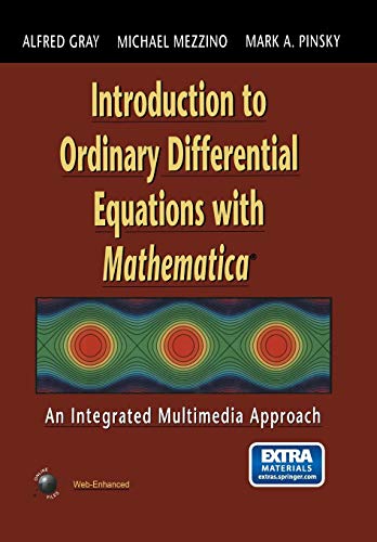 9781461274698: Introduction to Ordinary Differential Equations With Mathematica: An Integrated Multimedia Approach