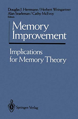 Stock image for Memory Improvement: Implications for Memory Theory for sale by Lucky's Textbooks