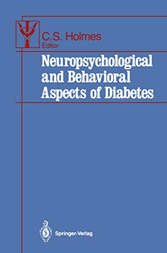 Stock image for Neuropsychological and Behavioral Aspects of Diabetes (Contributions to Psychology and Medicine) for sale by Lucky's Textbooks
