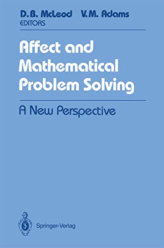 Stock image for Affect and Mathematical Problem Solving: A New Perspective for sale by Ria Christie Collections