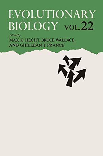 9781461282518: Evolutionary Biology: Volume 22