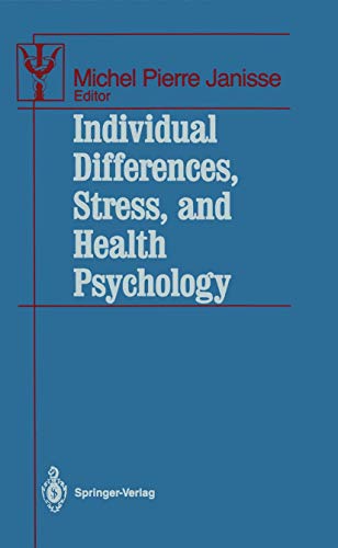 Beispielbild fr Individual Differences, Stress, and Health Psychology zum Verkauf von THE SAINT BOOKSTORE